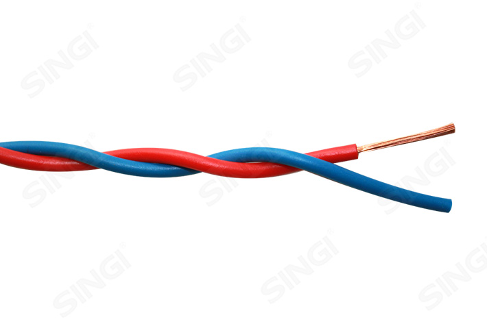RVS型銅導體聚氯乙烯絕緣絞型連接用軟電纜